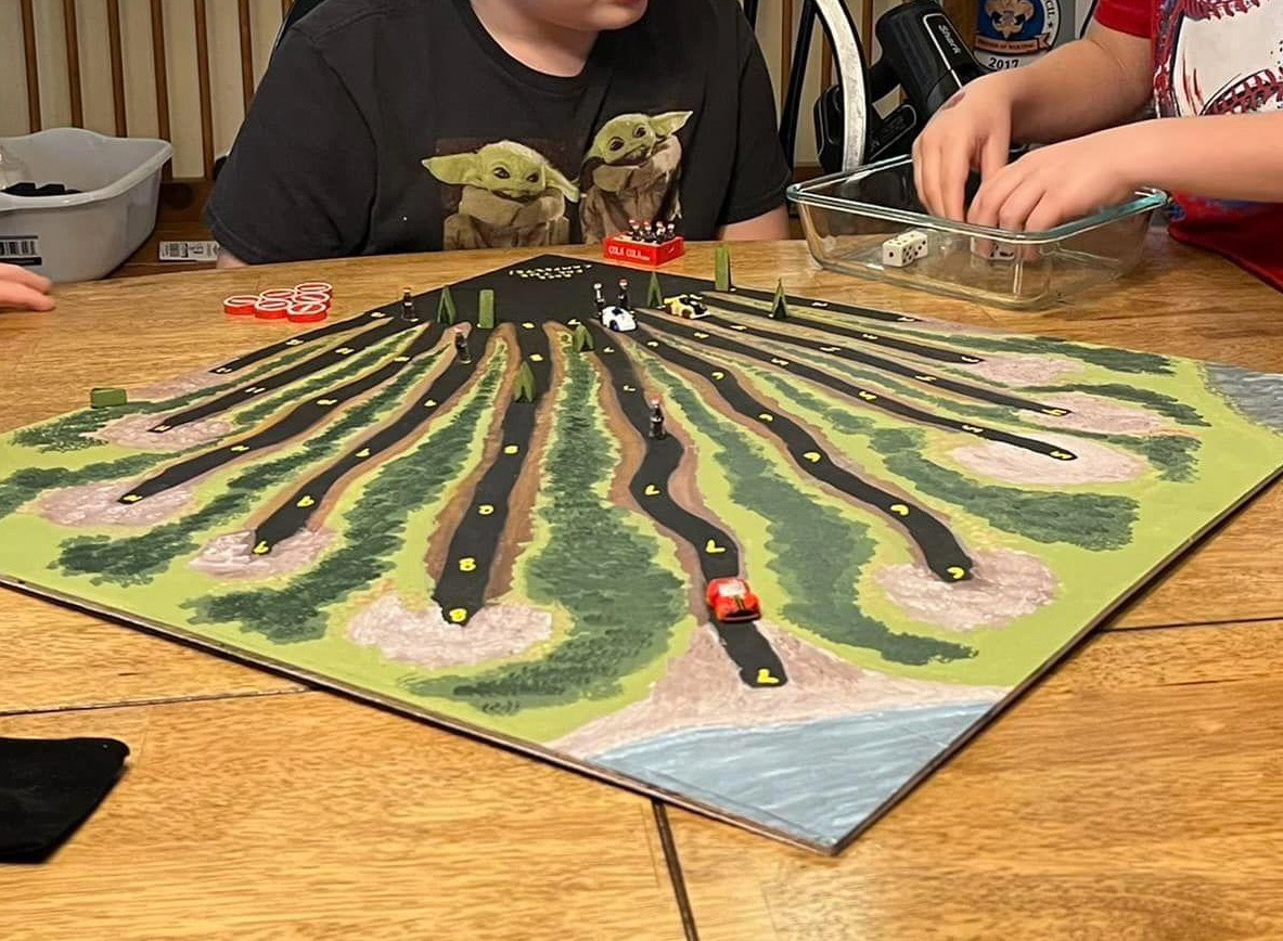My DIY game board.