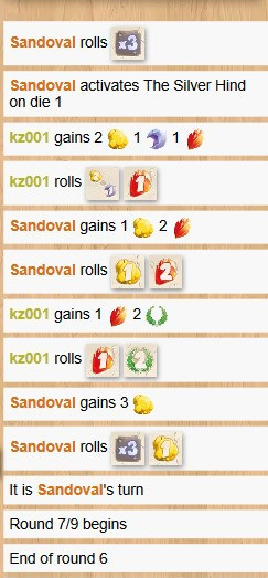 Game log